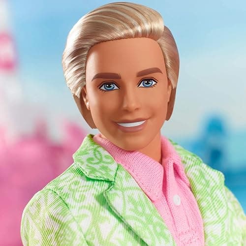 Barbie ''Sugar's Daddy'' Ken Doll in Pastel Suit with Dog - Limited Edition The Movie Doll (Exclusive), HPK06 thumbnail 4