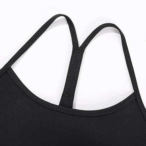 Weixinbuy Girls Swimsuits Bikini Set Kids Bathing Suit Bikini Top Bottom 2Pcs Teen Girls' Swimwear Set - Black - 9-10 Years thumbnail 4