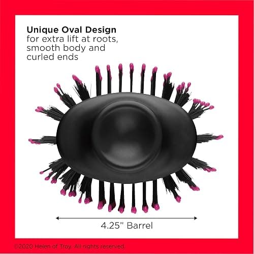 Revlon RVDR5222F One-Step Volumizer and Ionic Hair Dryer with Advanced Ionic Technology, Hot Air Brush, Less Frizz, 3 Heat/ 2 Speed Settings, Black thumbnail 4