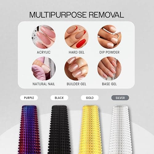 PANA Nail Carbide 5 in 1 Bit - Two Way Rotate use for Both Left and Right Handed - Fast Remove Acrylic or Hard Gel - 3/32" Shank - Manicure, Nail Art, Drill Machine (Fine - F, Silver) thumbnail 7