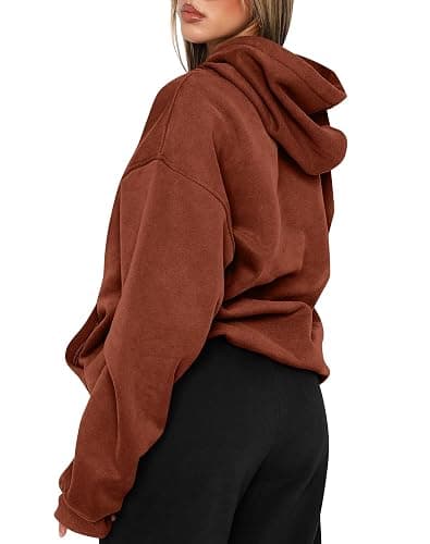 TICTICMIMI Women's Hoodies Sweatshirts Cute Long Sleeve Tops Loose Fleece Pullover Shirts with Pocket thumbnail 5