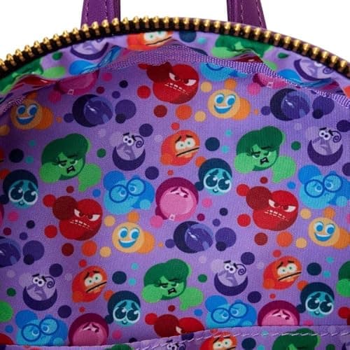 Loungefly Pixar Inside Out 2 Core Memories Spinning Wheel Mini Backpack thumbnail 7