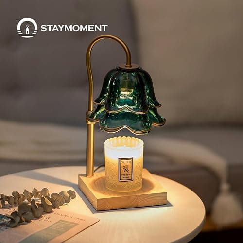 Staymoment Lampada scalda candela, candle warmer lamp, calda lampada profumata per candele, regalo per donne, migliore amica, mamma, lampada riscaldante per candela thumbnail 2