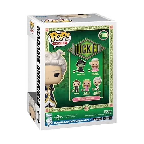 Funko POP Movies: Madame Morrible - Wicked - Collectable Vinyl Figure - Gift Idea - Official Merchandise - for Kids & Adults - Movies Fans - Model Figure for Collectors and Display thumbnail 4