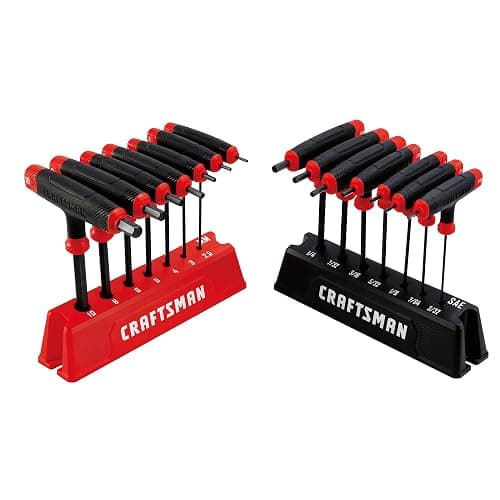 CRAFTSMAN T-Handle Allen Wrench Set, Hex Keys, SAE & MM, 14 Piece (CMHT26001-2) thumbnail 3