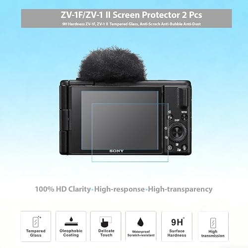 Frevyve Case for Sony ZV-1F, ZV-1 II Vlog Camera Accessories, ZV1F Soft Silicone Protective Case, Slim Fit Sleeve with ZV 1F / ZV-1 II Screen Protector, Lightweight, Anti-Scratch (Pink) thumbnail 6