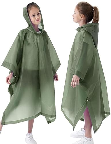 HOOMBOOM Kids Rain Poncho