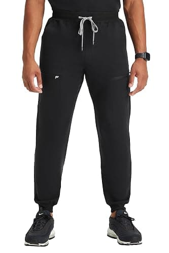 Fabletics Men's All-Shift 5-Pocket Scrub Jogger - MotionTech, 4-Way Stretch, Pocket-Packed, Lightweight, Semi-Slim Fit - Image 1