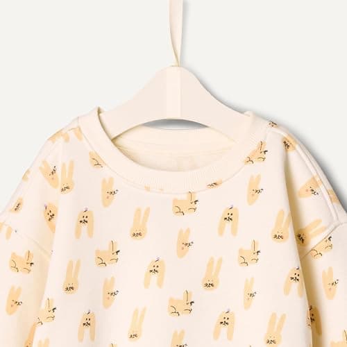Amazon Essentials x Sofia Grainge Toddlers and Baby Boys' Sweatshirt and Sweatpant Set thumbnail 5