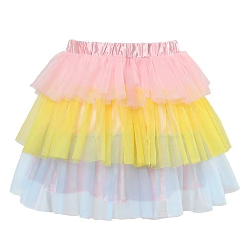 Littleforbig Women's Mesh Tulle Puffy Petticoat Tutu Ballet Bubble Short Ballerina Skirt thumbnail 4