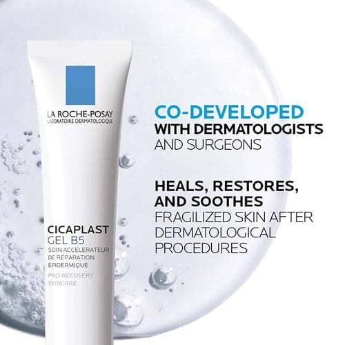 La Roche Posay Cicaplast Face Gel & Serum, Suitable for all Skin Types, Fragrance Free, Dermatologist Recommended thumbnail 3