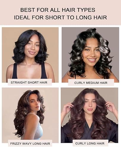 Littles Heatless Curls Overnight Rods - Upgraded Directional Grip Velvet Heatless Hair Curler to Sleep in No Heat Heatless Curling Flexi Rods Foam Hair Rollers for Blowout Look Long & Short Hair thumbnail 7