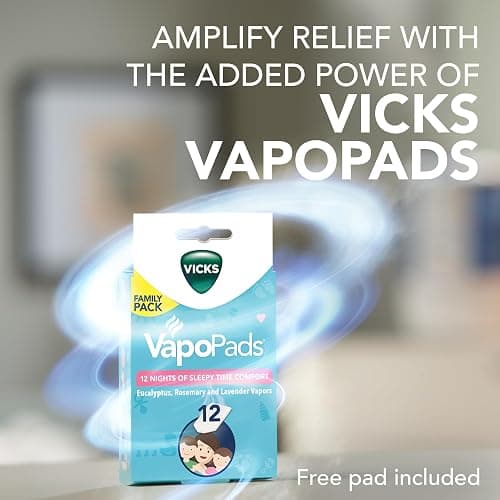 Vicks 3-in-1 SleepyTime Humidifier, No. 1 Brand Recommended by Pediatricians*. Cool Mist Humidifier with Night-Light, and Essential Oil Diffuser for Baby and Kids rooms. Visible Cool Mist, White. thumbnail 7