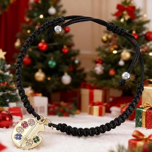 HUTIMY Artist Gifts for Women Friends a Painter Artistic Bracelets Painters Jewelry Art Bracelet thumbnail 6
