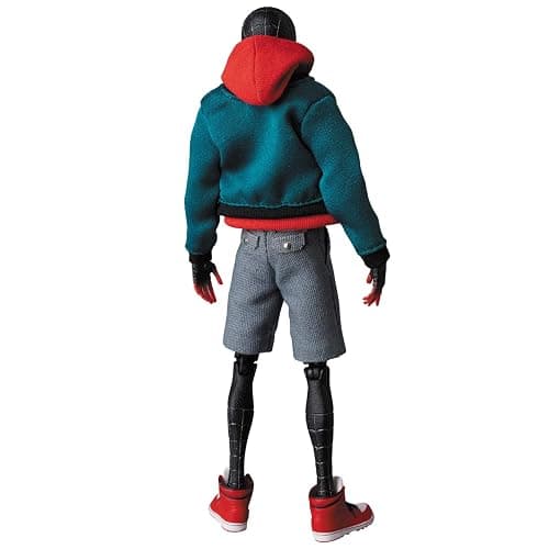 MEDICOM TOY MAFEX No.236 Spider-Man (Miles Morales) Renewal Ver. Height Approx. 5.1 inches (130 mm), Painted Action Figure thumbnail 9