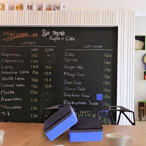 Dry Erase Erasers, 36 Pack Magnetic Whiteboard Eraser Chalkboard Eraser Dry Eraser for Classroom Office and home (Blue) thumbnail 5