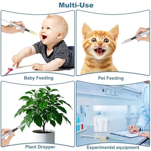 1ml Syringes Colostrum Syringe With Caps No Needle Syringe 20ml 30ml Measuring Cups for Refilling and Measuring Liquids, Colostrum Harvesting, Scientific Labs, Plant Watering, Pet Feeding (20) thumbnail 7