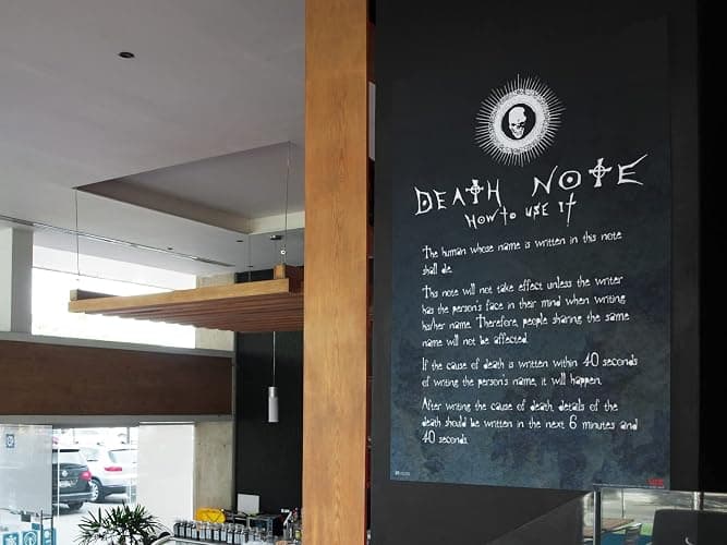 Death Note Poster - Anime Merch for Room Decor, Aesthetic Bedroom & Dorm Decor for Teens & Boys - Manga Series Birthday Gift - Cool Wall Art Print, 12x18 thumbnail 9
