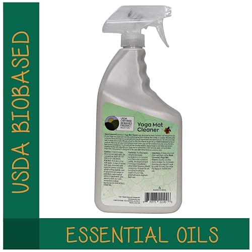 Black Diamond Stoneworks Yoga Mat Spray Cleaner: USDA Certified BIOBASED- Essential Oils, Safe for All Type of Materials, Exercise, Pilates, or Workout Mats. (1 quart) thumbnail 2