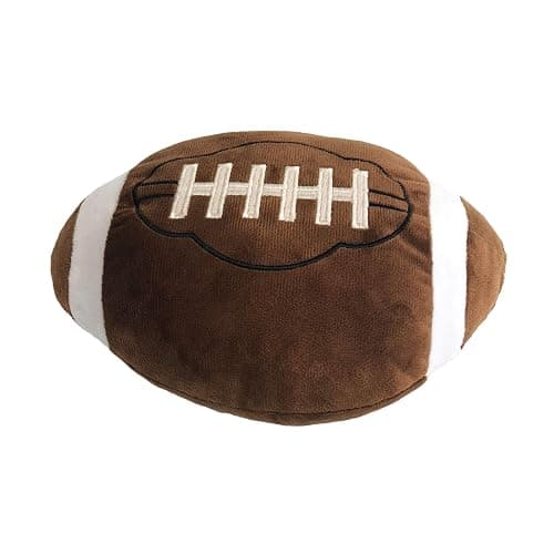 CHORONMO Football Plush Pillow Fluffy Durable Football Pillows Stuffed Football Throw Pillow Soft Sports Ball Interactive Football Creative Room Decor Birthday Party Gift for Kids 11 Inches thumbnail 6