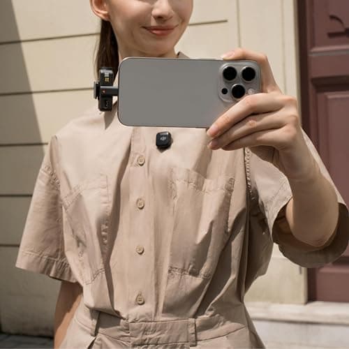 DJI Mic Mini (1 TX + 1 RX), Wireless Lavalier Microphone for iPhone/Camera/Android, Ultralight, Detail-Rich Audio, Noise Cancelling, Automatic Limiting, Vlog, Streaming, 400m Transmission thumbnail 7