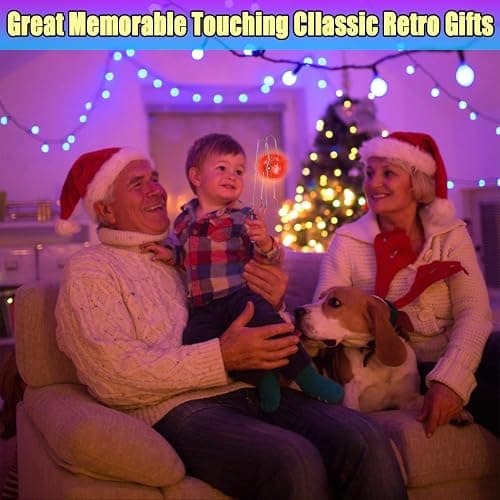 Stocking Stuffers for Kids Toys Boys 3pcs Light Up Gyro Wheel Toy Birthday Gifts for Men, Magic Rail Twirler Magnetic Yoyo Spinner Sensory Fidget Toys for Kids Ages 3-5-7 4-8-12 Year Old Boys & Adults thumbnail 7