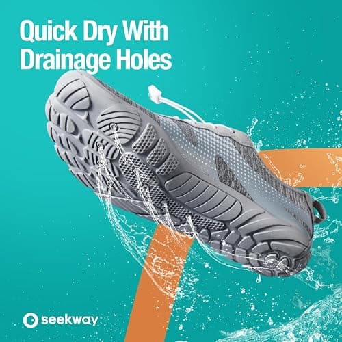 SEEKWAY Water Shoes Men Women Adult Quick-Dry Aqua Sock Barefoot for Beach Swim River Pool Lake Hiking Kayaking Surfing thumbnail 5