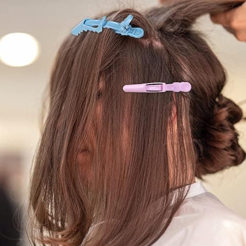 HH&LL Hair Clips for Women 10 Pack Wide Teeth & Double-Hinged Design Alligator Styling Sectioning Clips of Professional Hair Salon Quality thumbnail 5