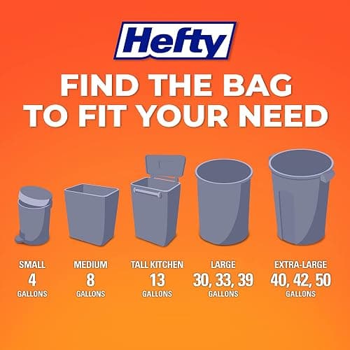 Hefty Small Trash Bags, Fabuloso Scent, 4 Gallon, 52 Count - Fabuloso - 52 Count (Pack of 1) thumbnail 6