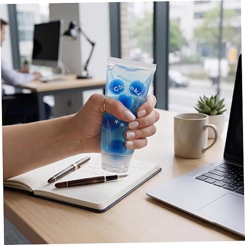 Suxdlan Squeeze Fidget Toys, Toothpaste Soft Slow Rising Squish Toy, Blue | Cute Toothpaste Design, Portable Size, Soft Feel, Ideal for Office, Home, Travel Stress Relief thumbnail 5