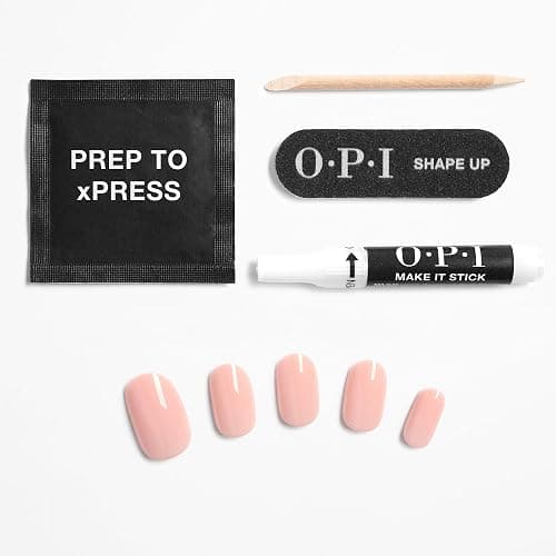 OPI xPRESS/ON Press on Nails | Short Round Classic, Long Almond & Coffin Shape Press-On Professional Nail Art Kit thumbnail 6