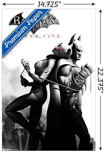 DC Comics Video Game - Arkham City - Catwoman Wall Poster thumbnail 3