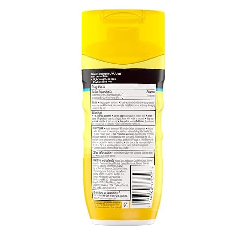 Neutrogena Sunscreen Lotion Beach Defense SPF 30, Face and Body Sunscreen, Hawaii Reef Act 104 Compliant, Octinoxate & Oxybenzone Free, Oil Free, Fast Absorbing Sun Care, 6.7 fl. oz thumbnail 9