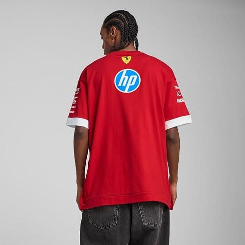 PUMA Scuderia Ferrari F1 2025 Driver's Oversized Tshirt thumbnail 3