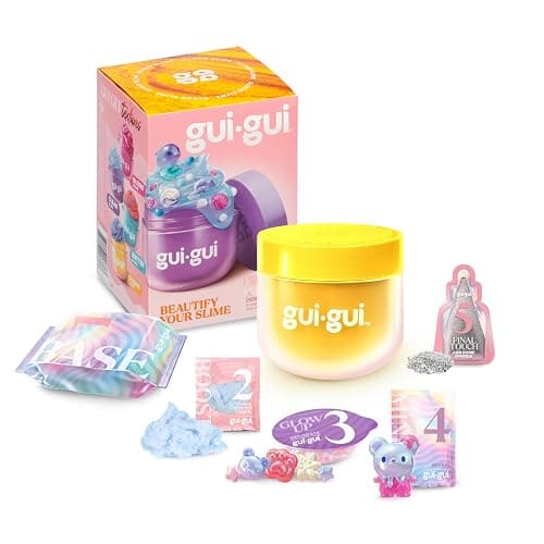 GUI GUI Slime Kit - Scented 2-Pack Bundle, Butter & Cloud, 5 Step DIY Process to Customize Your Ultimate Glow-Up, Resealable and Reusable Container, ASMR Experience, Slime Making Kit thumbnail 9