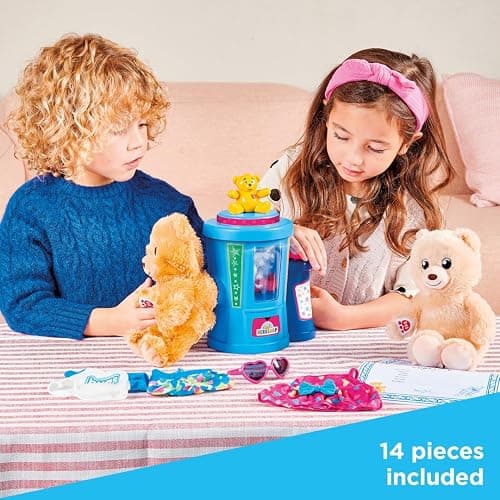 Casdon Build-A-Bear Workshop Toy Stuffing Station | At-Home Station for Kids Aged 3+ | Stuff, Dress & Cuddle Furry Friends | Toy Stuffing Station with Lights Included thumbnail 2