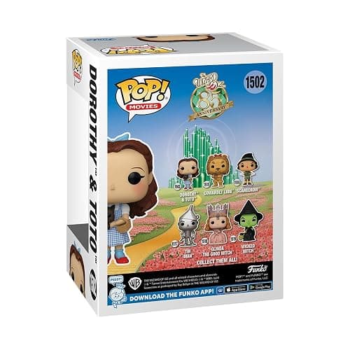 Funko POP! & Buddy: The Wizard of Oz - Dorothy Gale with Toto - Collectable Vinyl Figure - Gift Idea - Official Merchandise - for Kids & Adults - Movies Fans - Model Figure for Collectors and Display thumbnail 3