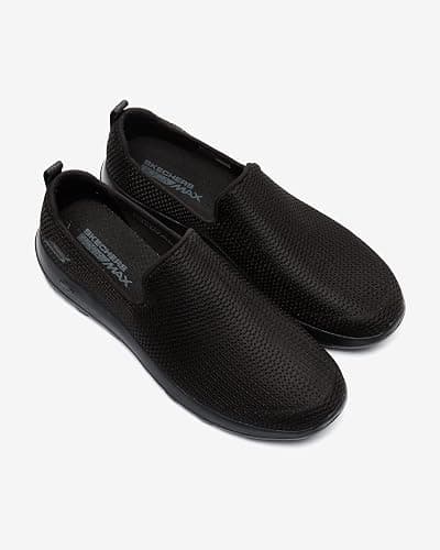 Skechers Men's Go Walk Max-Athletic Air Mesh Slip on - 10.5 X-Wide - Black thumbnail 6