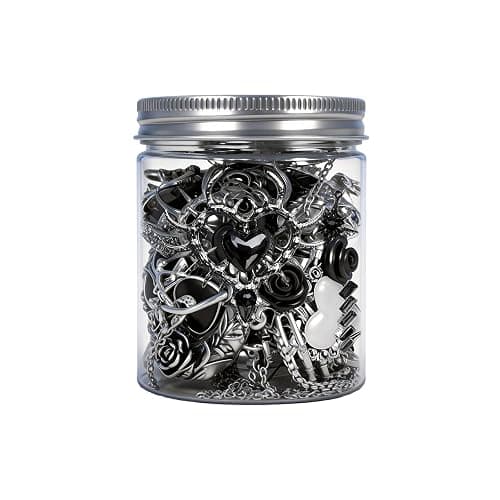 SMUOBT Mystery Jewelry Jar Box Set, Gothic Surprise Gift for Women | Gothic Vintage Jewelry Assortment, Includes Necklace/Earrings/Rings/Bracelet/Keychain, Surprise Mix, Ideal for Birthday - Image 1
