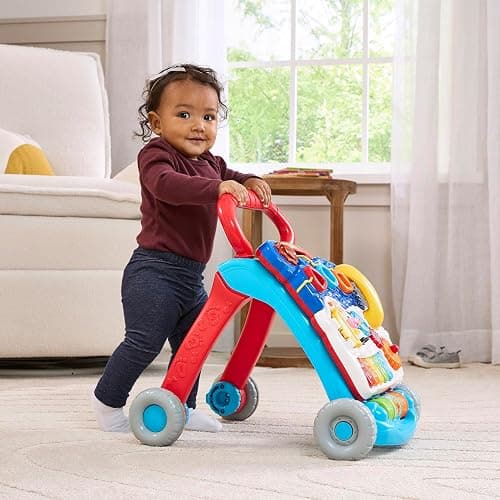 VTech Sit-to-Stand Learning Walker (Frustration Free Packaging), Blue thumbnail 14