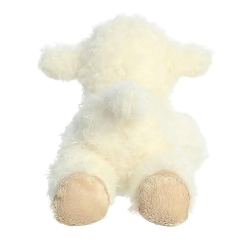 Aurora® Adorable Mini Flopsie™ Luna Lamb™ Stuffed Animal - Mini Companions Ready for Playful Adventures - for Kids All Ages, Toddlers, Adults, and Families - White 8.5 Inches thumbnail 4
