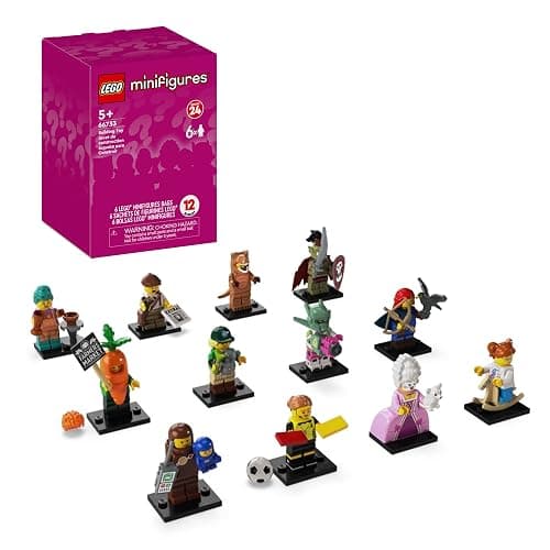 LEGO Minifigures Series 24 6-Pack 66733 Building Toy Set for Kids, Boys, and Girls Ages 5+ - Image 1