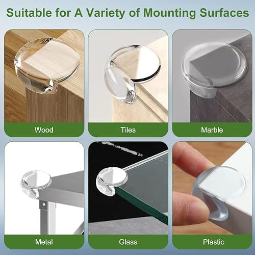 36 Pack Corner Protector Baby, Table Corner Protectors for Baby Clear Corner Protectors for Furniture Corner Guards Baby Proof Bumpers Corner Covers Baby Safety Child Proofing thumbnail 6