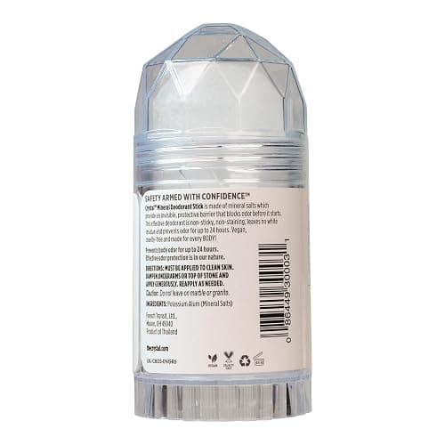 Кристаллический дезодорант-стик без запаха (Crystal Body Deodorant Stick – Unscented) (Crystal Body Deodorant Stick – Unscented, Crystal Body) thumbnail 2