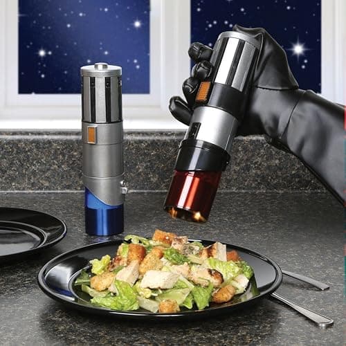 Star Wars Lightsaber Electric Salt and Pepper Mill Grinder (Pack of 2) thumbnail 2
