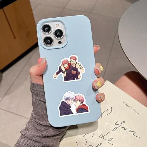 Jujutsu Kaisen Stickers for Kids,55PCS Jujutsu Kaisen Stickers,Hot Cartoon Anime Vinyl Sticker for Water Bottle Laptop Phone Scrapbooking Journaling for Adults Teens for Party Supply Favor Decor thumbnail 2