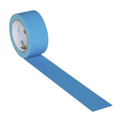 Duck Brand 1311000 Color Duct Tape, Electric Blue, 1.88 Inches x 20 Yards, Single Roll - Electric Blue - Single Roll thumbnail 3