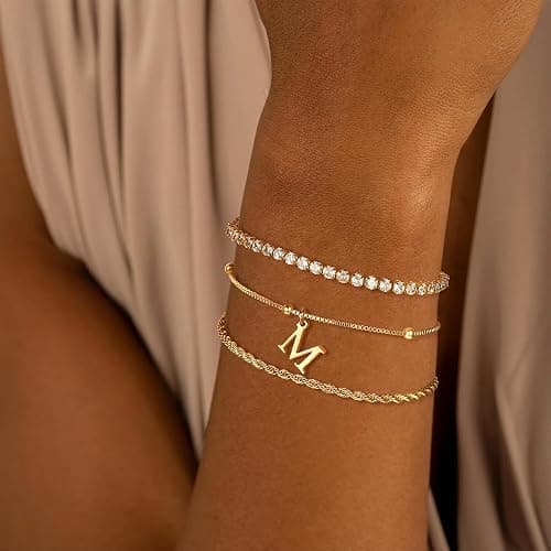 Gold jewelry Letter E thumbnail 5