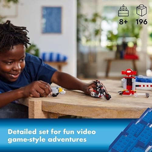 LEGO Sonic The Hedgehog Shadow The Hedgehog Escape Building Set, Motorcycle Toy, Video Game Character Figures, Sonic Toy for Kids, Gift for Gamers Ages 8 Plus, 76995 thumbnail 2