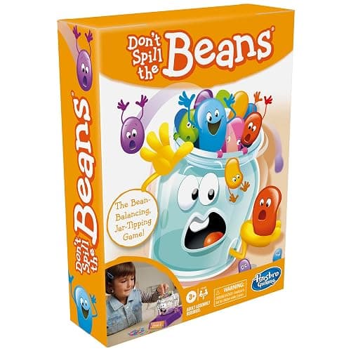 Hasbro Gaming Don't Spill The Beans Game for Kids, Easy and Fun Balancing Game for Children Ages 3 and Up, Preschool Games for 2 Players, Kids Board Games thumbnail 8